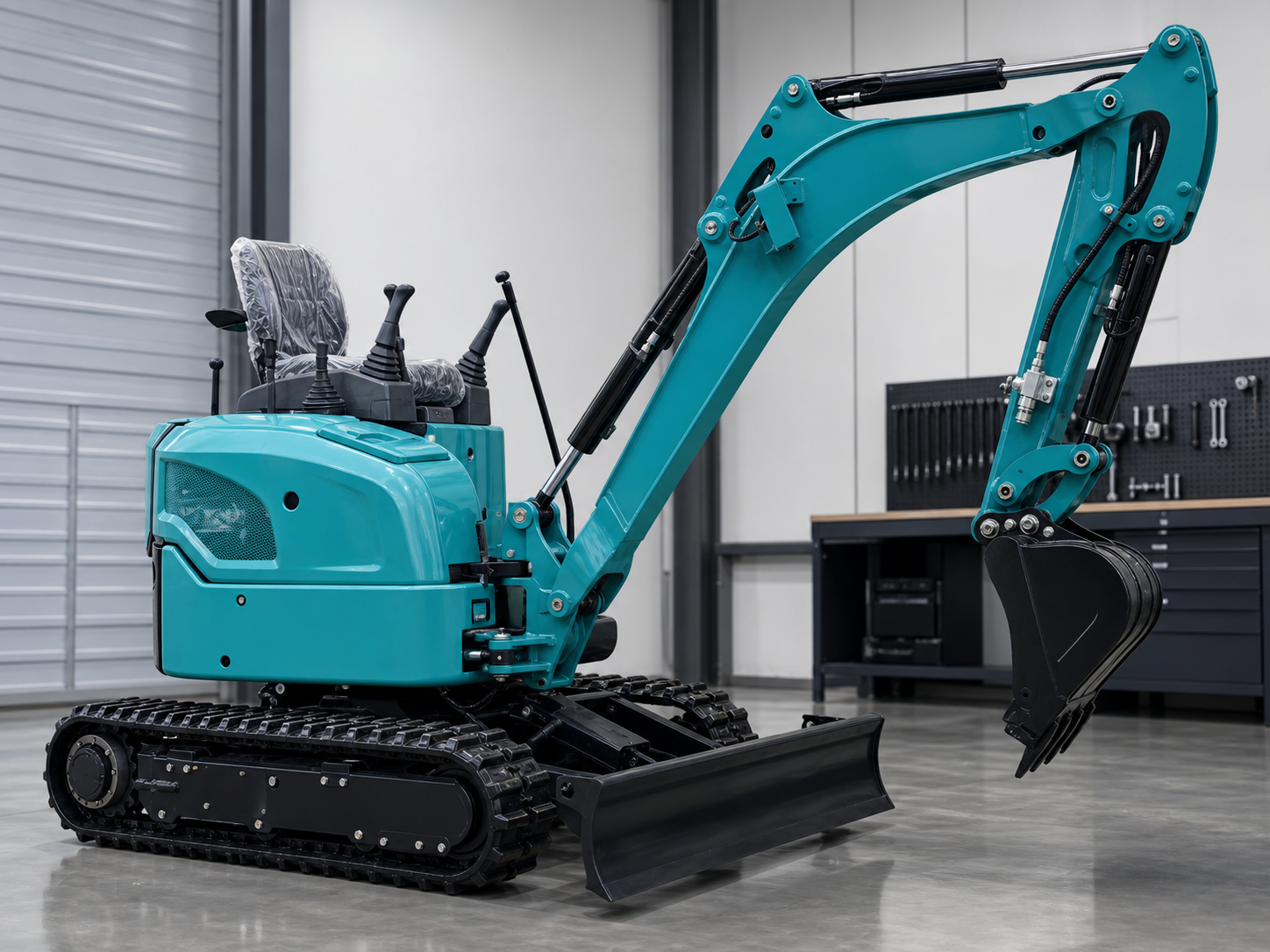 KBR220 Compact Crawler Excavator detail image 3